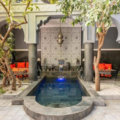 Riad Des Mile Nuits Βίλα Μαρακές Εξωτερικό φωτογραφία